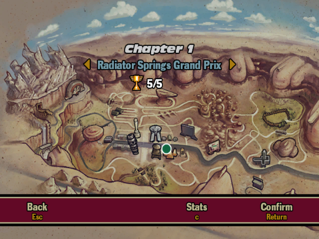 Cars [Player's Choice] screenshot 5 for Gamecube